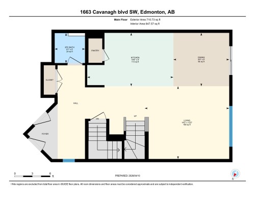 Floor plan - 1663 Cavanagh Boulevard Sw, Edmonton, AB - Other