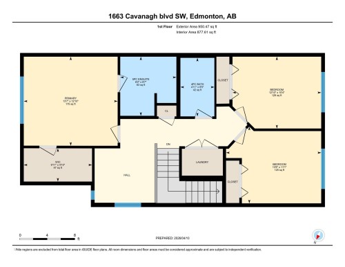 Floor plan - 1663 Cavanagh Boulevard Sw, Edmonton, AB - Other