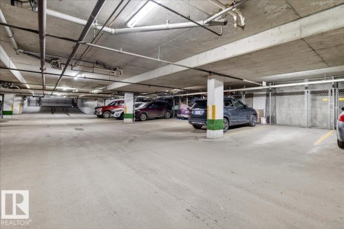 302 9760 176 Street, Edmonton, AB - Indoor Photo Showing Garage
