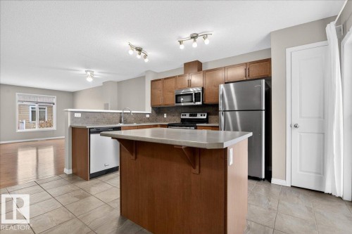 96 1804 70 Street, Edmonton, AB - Indoor Photo Showing Kitchen With Stainless Steel Kitchen