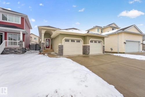 120 Keyport Circle, Leduc, AB - Outdoor With Deck Patio Veranda With Facade