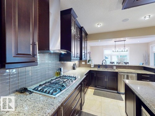 10617 174A Avenue, Edmonton, AB - Indoor Photo Showing Kitchen With Upgraded Kitchen