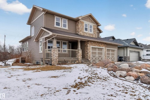 1 Chatwin Road, Sherwood Park, AB - Outdoor With Deck Patio Veranda With Facade