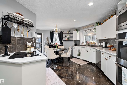 528 Carse Lane, Edmonton, AB - Indoor Photo Showing Kitchen