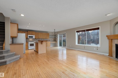 2176 Haddow Drive, Edmonton, AB - Indoor With Fireplace