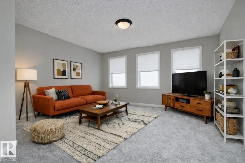 2176 Haddow Drive, Edmonton, AB - Indoor Photo Showing Living Room