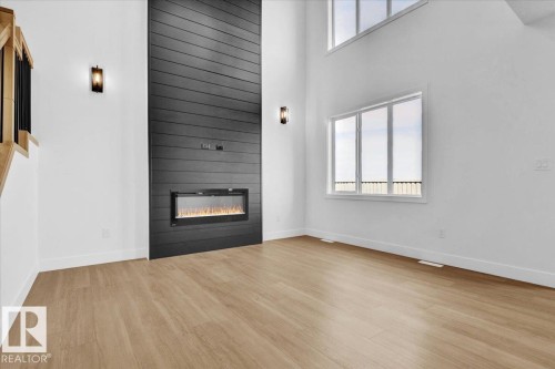 6 Edgefield Way, St. Albert, AB - Indoor With Fireplace