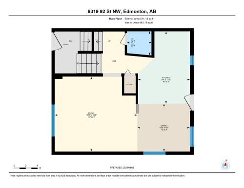 Floor plan - 9319 92 Street, Edmonton, AB - Other
