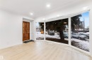 The property features light-colored flooring, white walls, and recessed lighting - 12423 91 Street, Edmonton, AB  - Indoor Photo Showing Other Room 