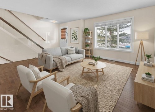 5908 Mullen Way, Edmonton, AB - Indoor Photo Showing Living Room
