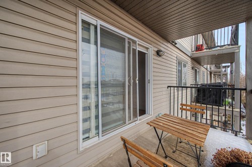 320 309 Clareview Station Drive, Edmonton, AB - Outdoor With Deck Patio Veranda With Exterior