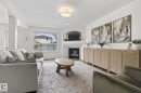 7 Escada Close, St. Albert, AB  - Indoor Photo Showing Living Room With Fireplace 