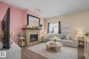 92 13825 155 Avenue, Edmonton, AB  - Indoor Photo Showing Living Room With Fireplace 