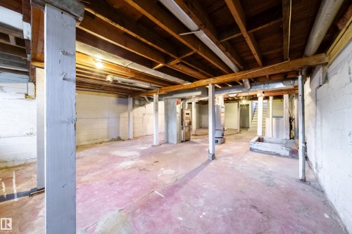 11912 77 Street, Edmonton, AB - Indoor Photo Showing Basement