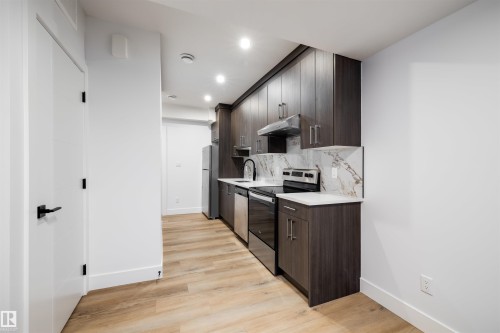 10973 74 Avenue, Edmonton, AB - Indoor Photo Showing Kitchen