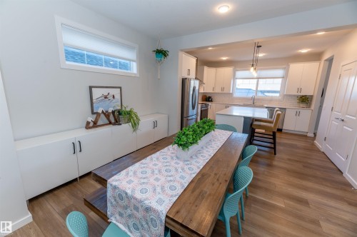 6078 Naden Landing, Edmonton, AB - Indoor Photo Showing Dining Room