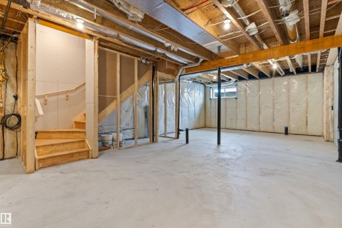 1066 Cristall Crescent Sw, Edmonton, AB - Indoor Photo Showing Basement