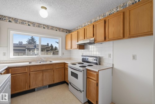 33 6220 172 Street, Edmonton, AB - Indoor Photo Showing Kitchen With Double Sink