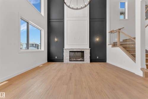 31 Eldridge Point(E), St. Albert, AB - Indoor With Fireplace