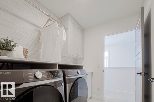 4551 Warbler Loop, Edmonton, AB - Indoor Photo Showing Laundry Room