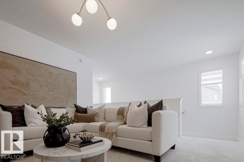 4551 Warbler Loop, Edmonton, AB - Indoor Photo Showing Living Room