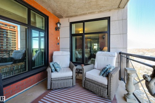 1003 9020 Jasper Avenue, Edmonton, AB - Outdoor With Deck Patio Veranda With Exterior