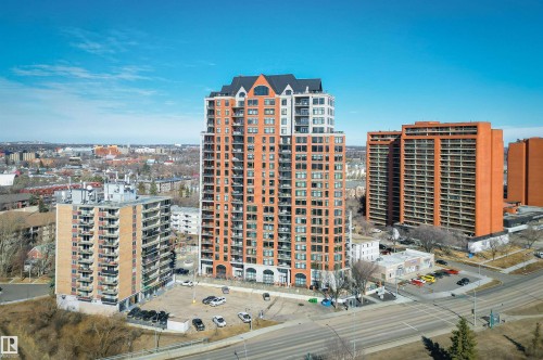 1003 9020 Jasper Avenue, Edmonton, AB - Outdoor With Facade