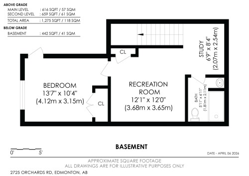 Floor plan - 2725 Orchards Road, Edmonton, AB - Other
