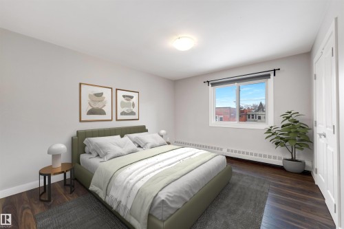 32 10015 83 Avenue, Edmonton, AB - Indoor Photo Showing Bedroom