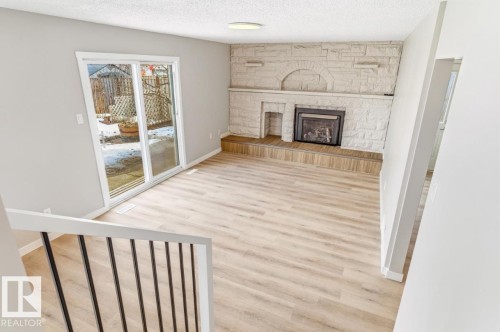 1412 Knottwood Road E, Edmonton, AB - Indoor With Fireplace