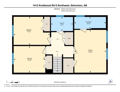 Floor plan - 1412 Knottwood Road E, Edmonton, AB - Other