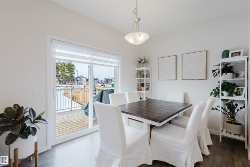3408 Checknita Terrace, Edmonton, AB - Indoor Photo Showing Dining Room