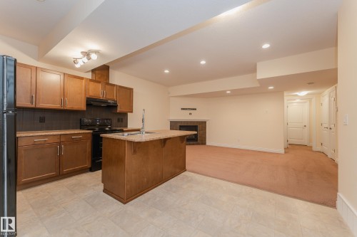 5512 Conestoga, Edmonton, AB - Indoor Photo Showing Kitchen With Double Sink
