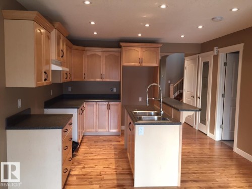 12224 88 Street Nw, Edmonton, AB - Indoor Photo Showing Kitchen With Double Sink