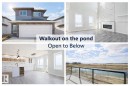 Marketing Material. Presenting a four-panel collage of the property's exterior, interior spaces, and outdoor perspective, with descriptive text overlays - Rural Leduc County, AB  - Outdoor 