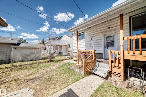 10837 65 Avenue, Edmonton, AB - Outdoor With Deck Patio Veranda