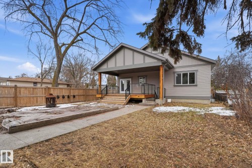8704 75 Avenue, Edmonton, AB - Outdoor With Deck Patio Veranda