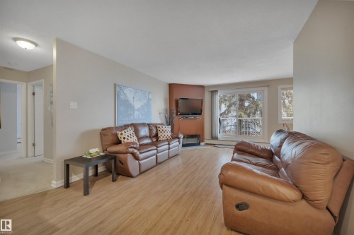204 8125 110 Street, Edmonton, AB - Indoor Photo Showing Living Room