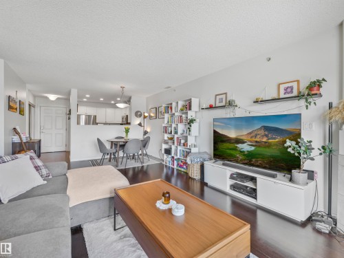 401 12110 106 Avenue, Edmonton, AB - Indoor Photo Showing Living Room