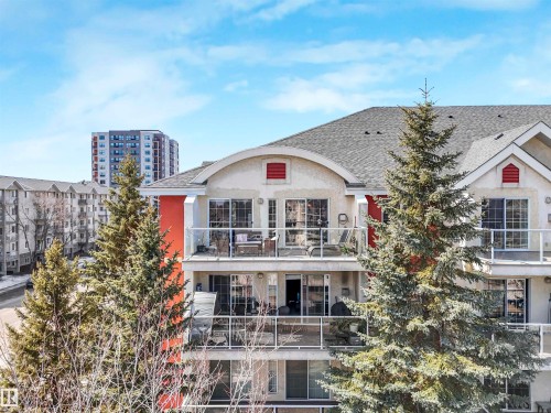 401 12110 106 Avenue, Edmonton, AB - Outdoor With Balcony