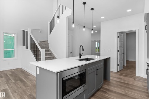 5005 Cawsey Link Sw, Edmonton, AB - Indoor Photo Showing Kitchen