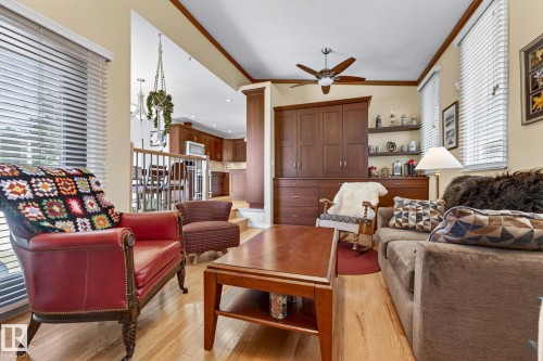 11715 28 Avenue, Edmonton, AB - Indoor Photo Showing Living Room
