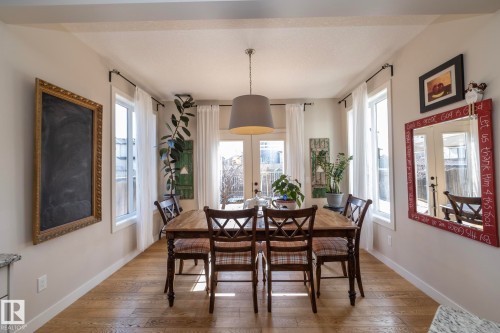 5315 17 Avenue, Edmonton, AB - Indoor Photo Showing Dining Room