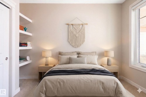2 7115 Armour Link Link, Edmonton, AB - Indoor Photo Showing Bedroom
