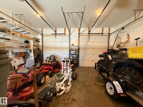 8001 First Street, Fort Saskatchewan, AB - Indoor Photo Showing Garage
