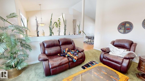 8001 First Street, Fort Saskatchewan, AB - Indoor Photo Showing Living Room