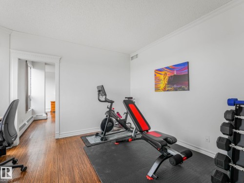 601 11826 100 Avenue, Edmonton, AB - Indoor Photo Showing Gym Room