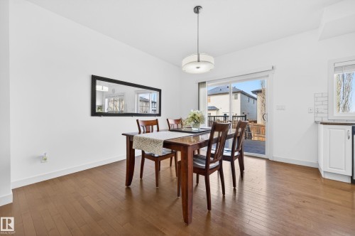 1004 Secord Promenade, Edmonton, AB - Indoor Photo Showing Dining Room