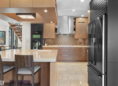 9651 87 Avenue, Edmonton, AB - Indoor Photo Showing Kitchen With Upgraded Kitchen