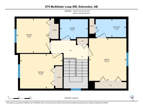 Floor plan - 675 Mcallister Loop, Edmonton, AB - Other
